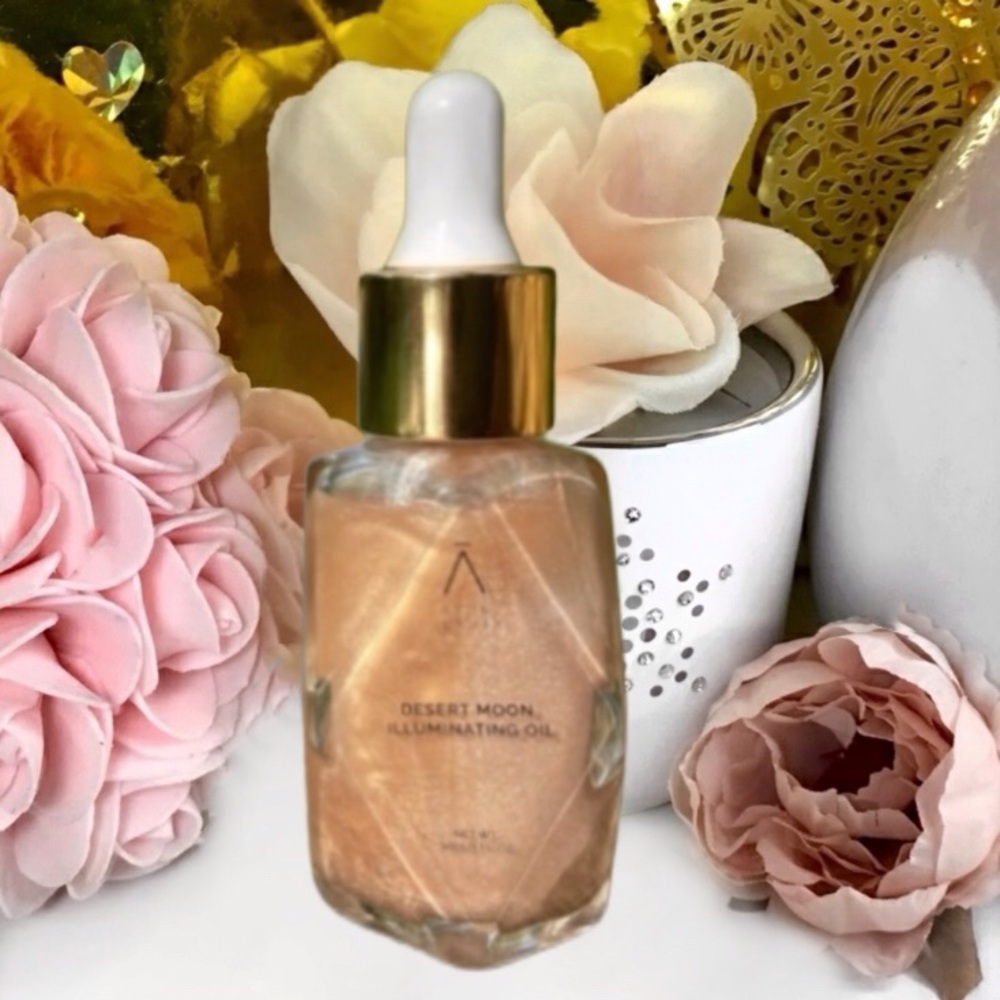 ATHR Beauty Desert Sky Highlighting Oil Infused w Pink Diamonds! *BNIB